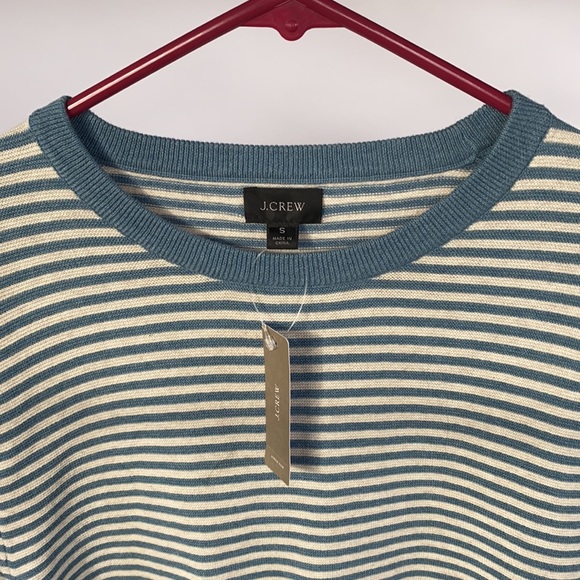 Striped sweater JCrew cotton mens Small - Picture 2 of 4